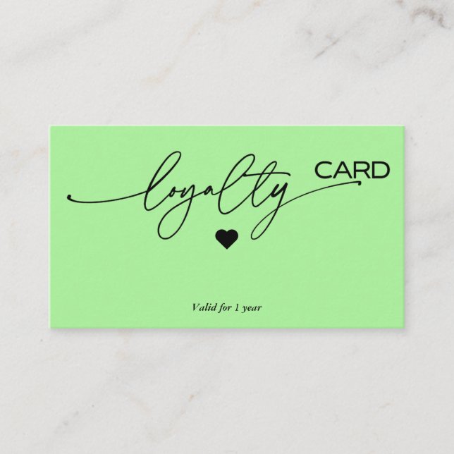 Estratégia de Cartão de Fidelidade para a Retenção (Frente)