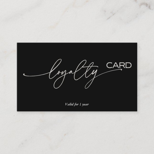 Estratégia de Cartão de Fidelidade para a Retenção (Frente)