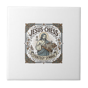 Estratégia de Xadrez Jesus Símbolo Estratégia de X