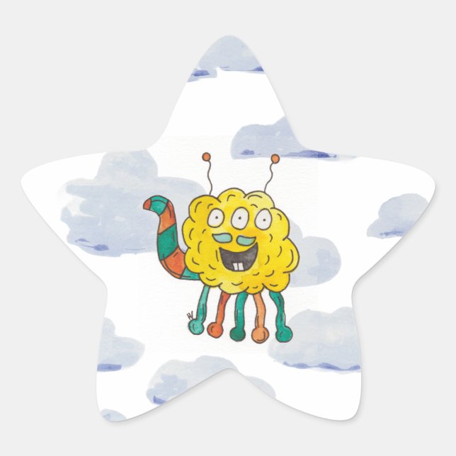 Estrela Adesivo (Frente)