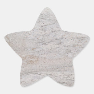 Estrela Adesivo branco de marble Star