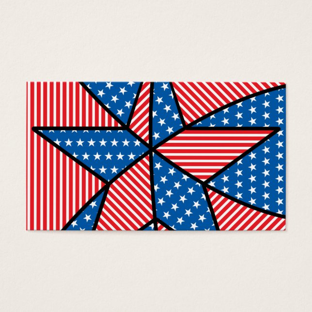 Estrela Americana Patriótica (Frente)