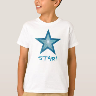 Estrela Azul! camiseta infantil