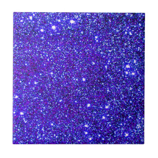 Estrela azul escuro de Starfield do céu nocturno