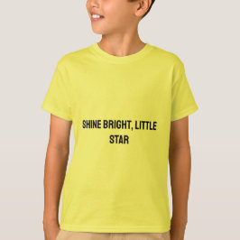 Estrela Brilhante Brilhante - Camisa T Uplifante