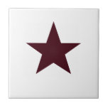 Estrela Castanho de Chocolate<br><div class="desc">Azulejo de Chocolate Brown Star Cerâmica. Estrelas estão sempre na moda!</div>