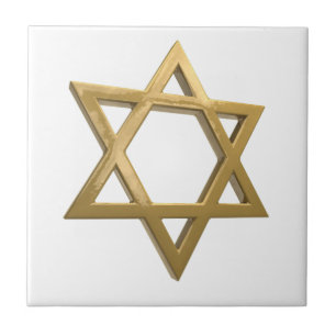 estrela david do chanukkah dourado