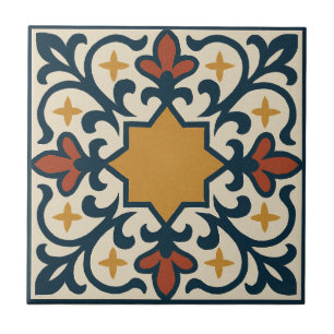 Estrela de Córdoba – Design Clássico de Azulejo Mo