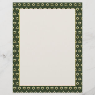 Estrela de David Green e Dourada Flyer