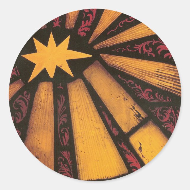 Estrela de Natal - Adesivo (Frente)