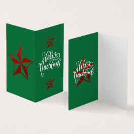 Estrela de Natal com brilho vermelho