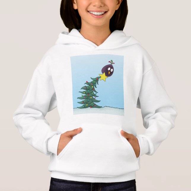 Estrela de Natal de Pássaro de Cartoon (Frente)