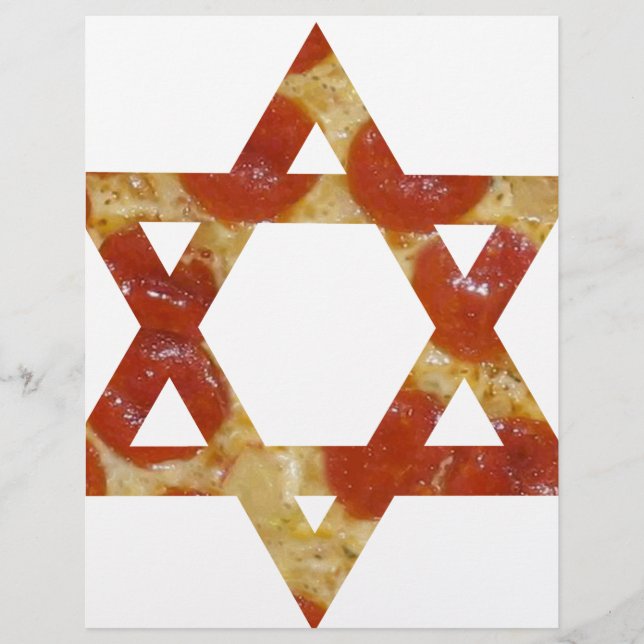 estrela de pizza de david (Frente)