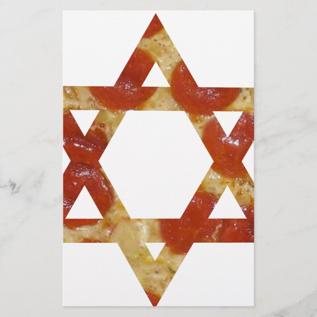 estrela de pizza de david (Frente)