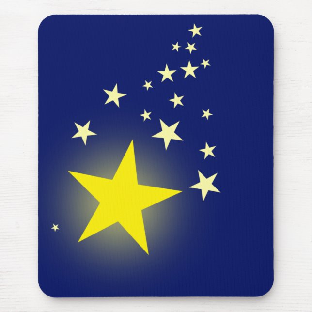 Estrela de tiro Mousepad (Frente)