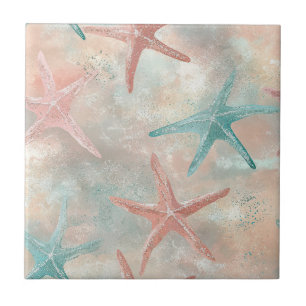 Estrela-do-mar Costeira Terracota Azul-turquesa Ar