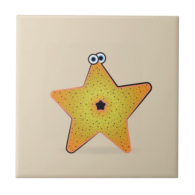 Estrela-do-mar de desenho animado (Frente)
