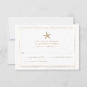 Estrela do mar graciosa   RSVP Wedding
