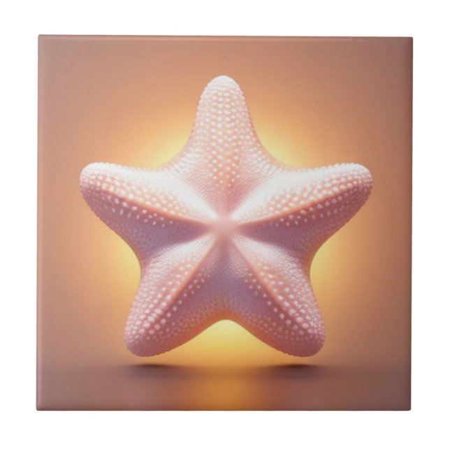 Estrela-do-mar Rosa Brilhante (Frente)