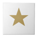 Estrela Dourada<br><div class="desc">Azulejo Dourado de Cerâmica Star. Estrelas estão sempre na moda!</div>