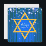 Estrela Espumante de David Bat Mitzvah Convites<br><div class="desc">Mazel Tov! Convide convidados para comemorar o Bat Mitzvah da sua filha com um belo convite. Quer economizar dinheiro? Impressão do convite no Basic (FP)O cartão é fácil de personalizar com seu texto, fonte, cor da fonte, opções de forma de papel e escolha de seis tipos de papel. Não exatamente...</div>