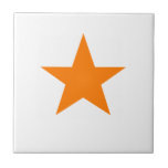 Estrela Laranja<br><div class="desc">Azulejo de Cerâmica Orange Star. Estrelas estão sempre na moda!</div>