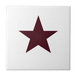 Estrela Marrom Chocolate