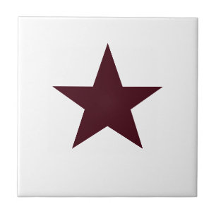 Estrela Marrom Chocolate