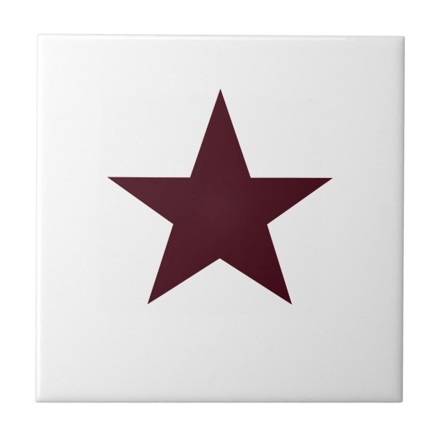 Estrela Marrom Chocolate (Frente)