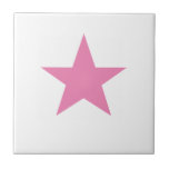 Estrela Rosa<br><div class="desc">Azulejo de Cerâmica Estrela Rosa. Estrelas estão sempre na moda!</div>