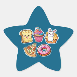 Estrela Variedades de adesivo de pão