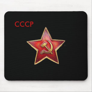 Estrela vermelha Mousepad de CCCP