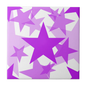 Estrelas 3 Roxo