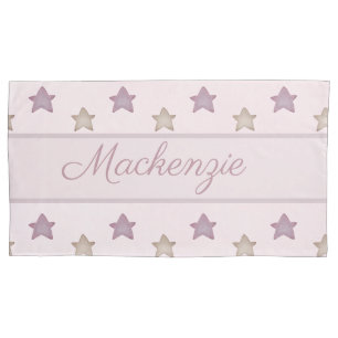 Estrelas Cuecas com Nome Personalizado a Rosa
