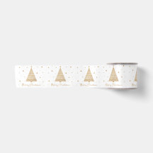 Estrelas de Árvore de Natal Douradas e Elegantes