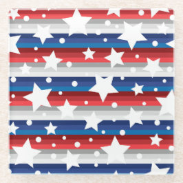 ESTRELAS DE CINZAS AZUIS, VERMELHAS, PATRIÓTICAS