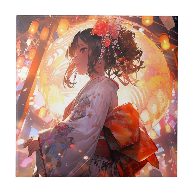 Estrelas de Meninas de Anime (Frente)