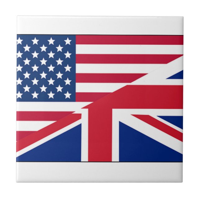 Estrelas de Padrão de Bandeira da Union Jack Ameri (Frente)