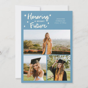 Estrelas de um Futuro Brilhante Cartão de Graduaçã