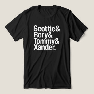 Estrelas do Golfe Nome Pilha Scottie Rory Tommy Xa
