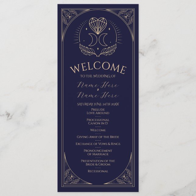 Estrelas do Programa Cartões de Cerimônia Festa de (Frente)