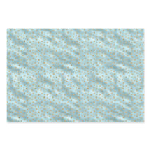 Estrelas Douradas de Brilho de Aqua Mint