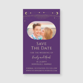 Estrelas Douradas Místicas Da Lua Solar Salvem A D