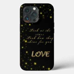 Estrelas Douradas personalizadas e brilhantes a pr