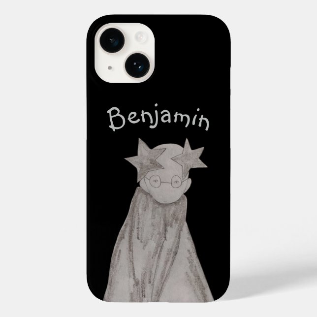 Estrelas e óculos capas de iphone de casaco de beb (Verso)