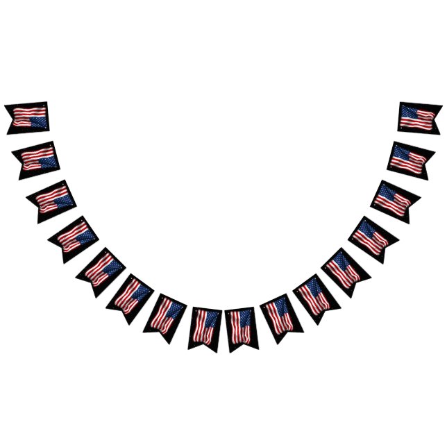 Estrelas e Stripes Bandeira Americana Patriótica (Todos)