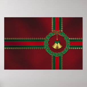 Estrelas e Stripes Impressão de Natal