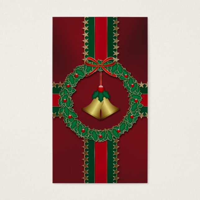 Estrelas e Stripes Marcadores de Natal (Frente)