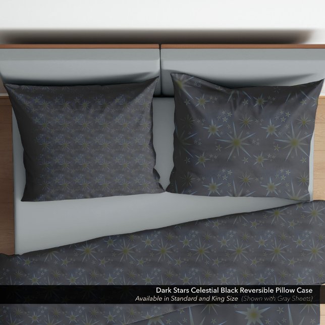 Estrelas Escuras Negras Celestiais Reversíveis (Criador carregado)