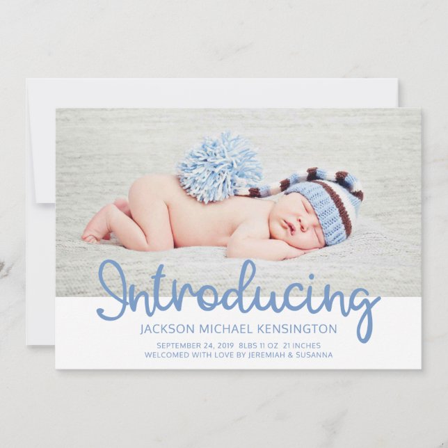 Estrelas Foto de Nascimento Apresentando Anúncio d (Frente)